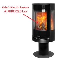 ADURO - Čelní keramické sklo do topeniště kamen Aduro 22.1 Lux , 22.3 Lux , 22.4 Lux , 22.5 lux