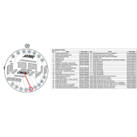 Náhradní díl pro HAAS+SOHN ARKTIC 12 s výměníkem -ROŠT  30x224x360 / černý