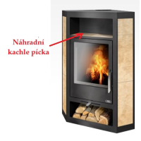 ABX - náhradní kachle pícka pro kamna LAHTI