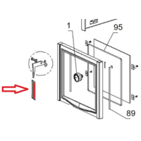 La Nordica - bakelitové madlo