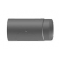 Karl Roura s čistícím otvorem 250mm / 160mm (síla 2mm) - černá