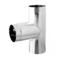 Karl T-Kus 90° / 180mm (síla 2mm) - nerez