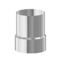 Karl redukce kouřovodů po kouři 180mm / 160mm (síla 2mm) - nerez