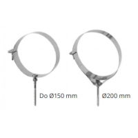 Karl úchytka ohebného potrubí, průměr 150mm