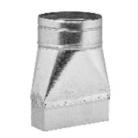 Karl redukce - kanál 150 x 50mm / ohebné potrubí 125mm