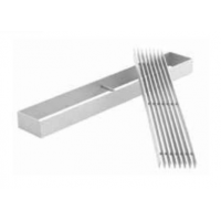 Karl LINES ventilační mřížka, 650 x 100mm - bílá