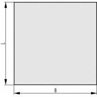 HAAS+SOHN Sklo pod kamna 6mm 900x750x6, forma A