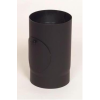 Morafis roura s čistícím otvorem 0,25m / 160mm (síla 1,5mm) - černá