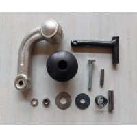 JOTUL - nickel Front Door Handle Kit F 100 / F 500