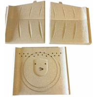 JOTUL - back side brick set - Burn plate kit complete (left, right, rear) F 250