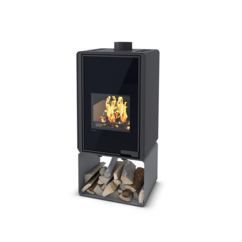 Krbová kamna FLAMINGO DELUXE ® PENTAI, šedá