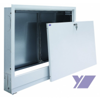 Skříň podomítková SP 1, 355 x 110-175 x 575-665mm