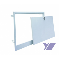 Dvířka plechová DN 2, 480x550mm