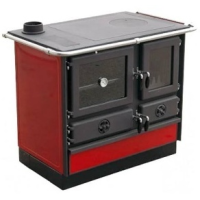 MBS - sporák SD MAGNUM PLUS ČERVENÁ levý